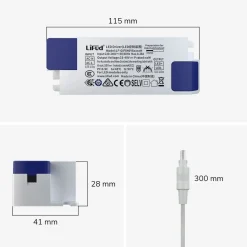 HOFTRONIC - Led Paneel - 60x60 Cm - 36w 4860lm - 4000k Neutraal Wit - Flikkervrij - Ugr19 - Ip20