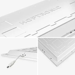 HOFTRONIC - Led Paneel - 60x60 Cm - 36w 4860lm - 4000k Neutraal Wit - Flikkervrij - Ugr19 - Ip20