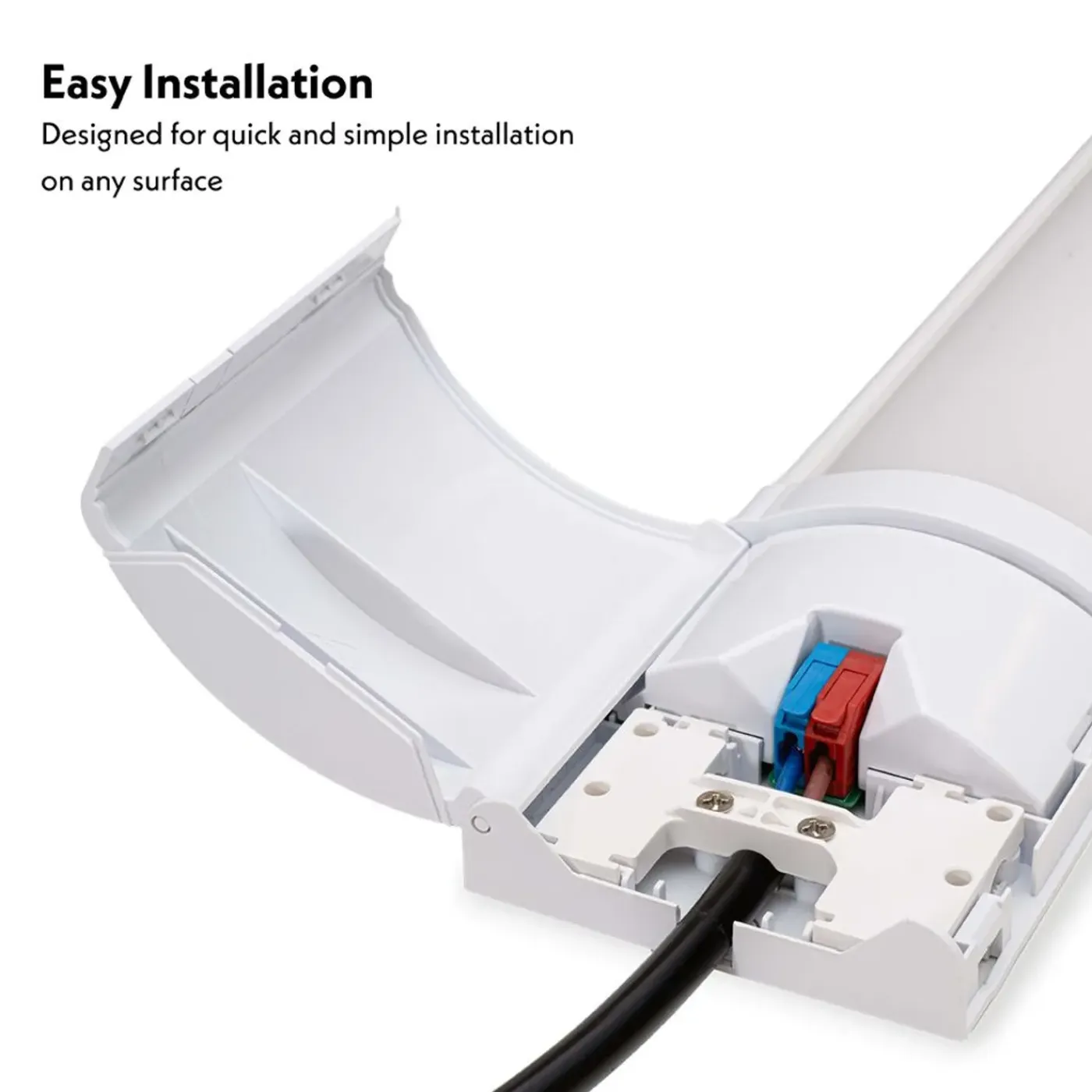 HOFTRONIC - 2x - Led Batten - 18w 6400k 2520lm Niet Dimbaar Ip20