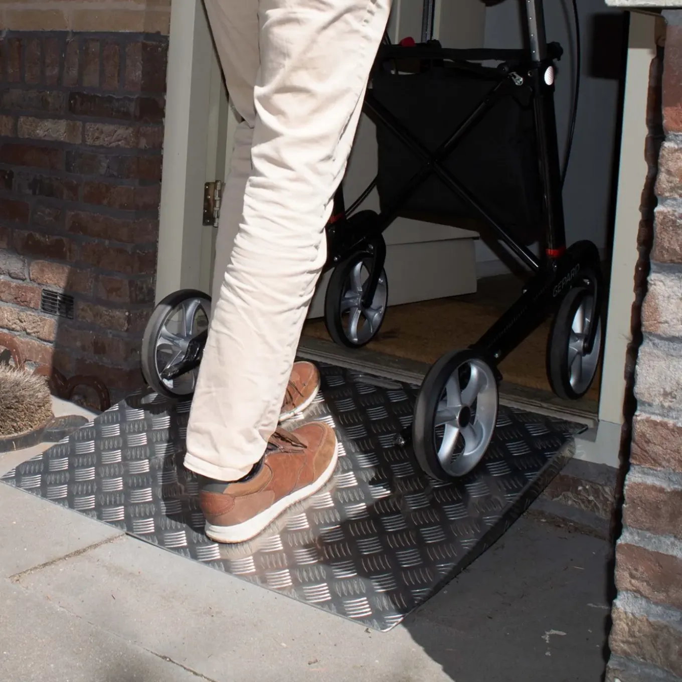 Homecare Innovation - Drempelhulp 7 T/m 15 Cm Heavy Duty - Aluminium