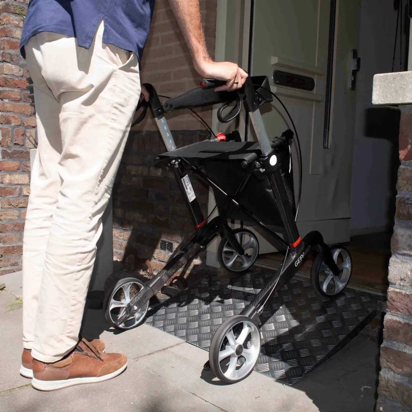 Homecare Innovation - Drempelhulp 7 T/m 15 Cm Heavy Duty - Aluminium