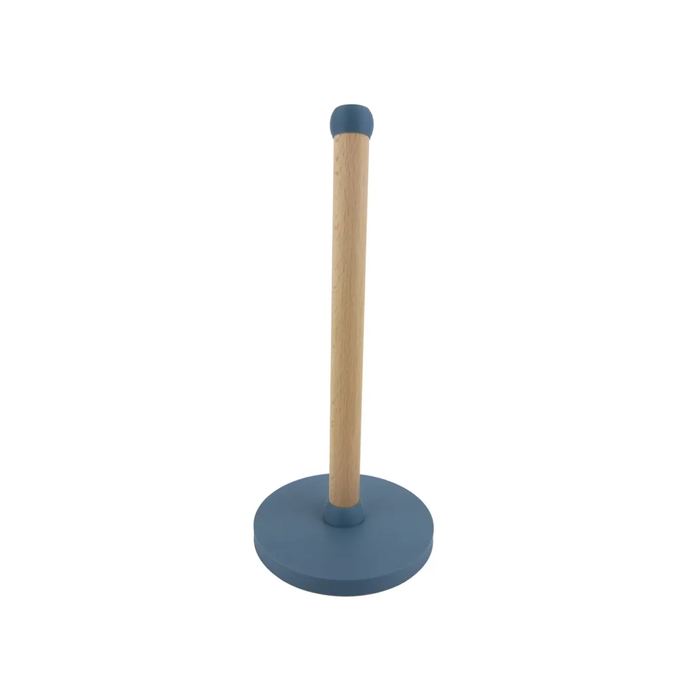 Home 3d - Keukenrolhouder Basic - Beukenhout - Blauw