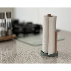Home 3D - Keukenrolhouder Premium - Beukenhout - Groen
