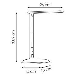 Home Sweet Home bureaulamp Clock zwart 6,8W