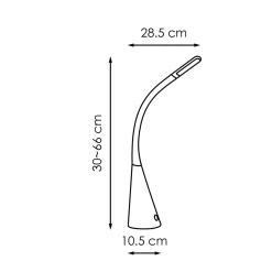 Home Sweet Home bureaulamp Touch zwart 4W