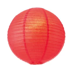 Home Sweet Home Lampenkap Lampion - Papier - Rood - D40cm - H40cm - E27