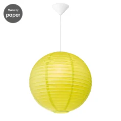 Home Sweet Home Lampenkap Lampion - Papier - Groen - D40cm - H40,5cm - E27
