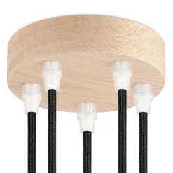 Home Sweet Home - Plafondkap 5l - Beige - Rond - Ø12 X 5 Cm