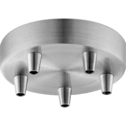 Home Sweet Home plafondkap mat staal ⌀12cm 5 lichts