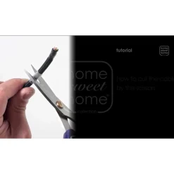 Home Sweet Home textielkabel zwart 3m