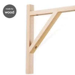 Home Sweet Home wandhaak hout