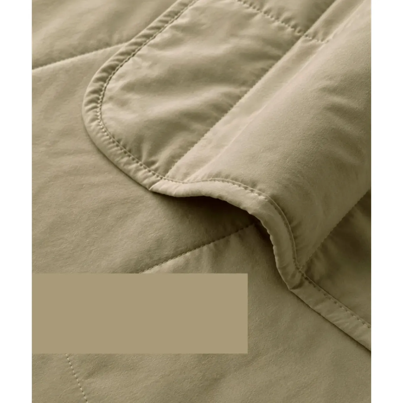 HOOMstyle Bedsprei - Wasbaar dekbed zonder overtrek - Zomer 100 g/m² - 180x220cm - Olijfgroen