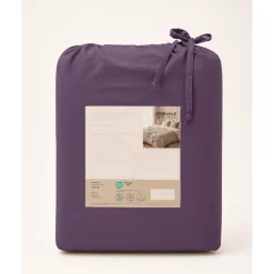 HOOMstyle Bedsprei - Wasbaar dekbed zonder overtrek - Zomer 100 g/m² - 180x220cm - Vijgenpaars