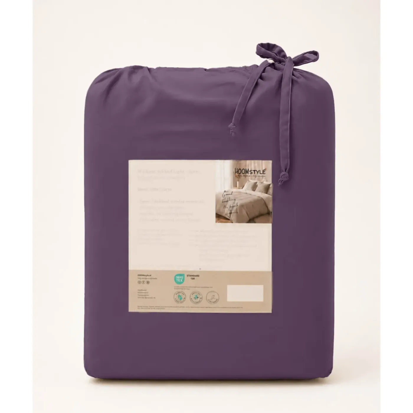 HOOMstyle Bedsprei - Wasbaar dekbed zonder overtrek - Zomer 100 g/m² - 180x220cm - Vijgenpaars