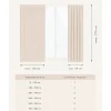 HOOMstyle Kant en Klaar Gordijn Amber - Verduisterend - Met Ringen - 140x270cm - Roze / Licht Roze