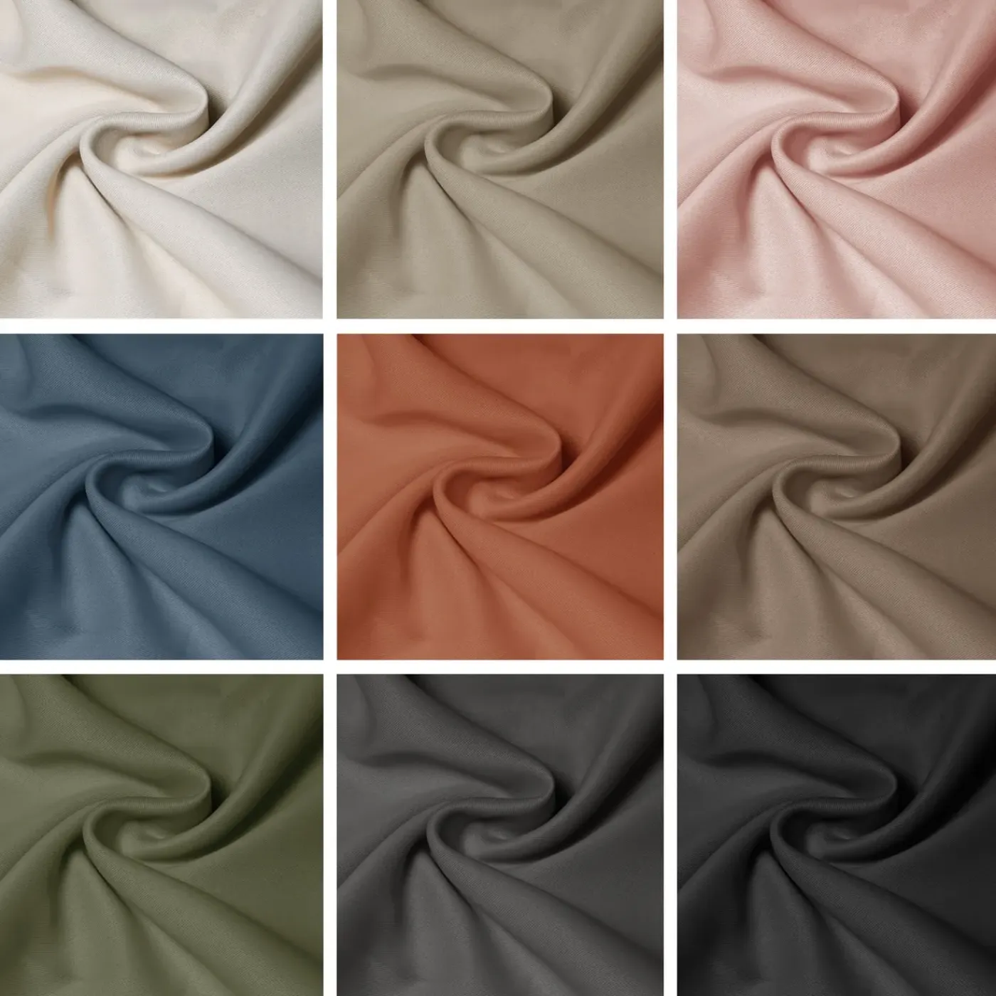 HOOMstyle Kant en Klaar Gordijn Amber - Verduisterend - Met Ringen - 140x270cm - Roze / Licht Roze