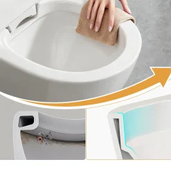 Horow Douche Wc - Randloos Japans Toilet - Lady Douche - Softclose - Wit