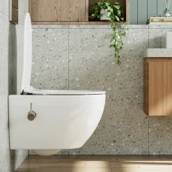HOROW Hangtoilet - Bidetfunctie - Rimless - Softclose Zitting - Wit Keramiek