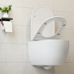 Horow Hangtoilet - Randloos - Diepspoel - Keramiek - Vuilafstotend - Wit