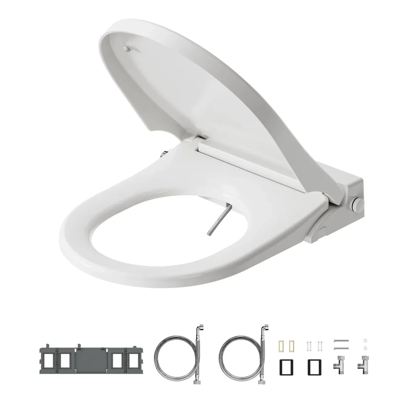 Horow - Wc-bril - Bidet - Soft Close - Zonder Elektriciteit - Glanzend Wit