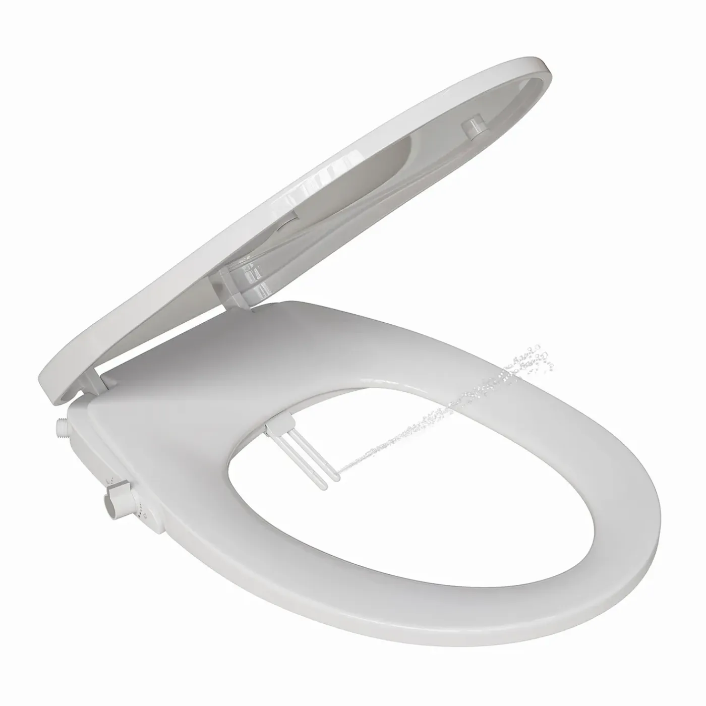 HOROW - Wc-bril - Bidet - Soft Close - Afklikbaar - Universeel - Wit