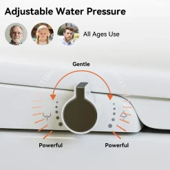 HOROW - Wc-bril - Bidet - Soft Close - Afklikbaar - Universeel - Wit