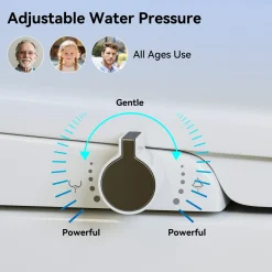 HOROW - Wc-bril - Duroplast - Wit - Bidet - Soft Close - Verwijderbaar