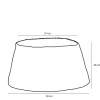 House Of Seasons Treeskirt Blauw - H26xd50cm