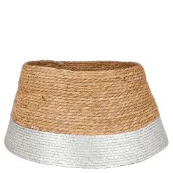 House of Seasons Treeskirt Zilver - H26xd50cm