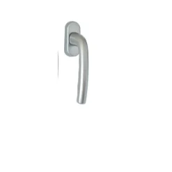 GD Menuiseries Houten Raam 2 Bladen H95 X L80 Ribbenpaneel + Handgreep (ref 010220f9)