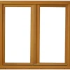 Houten Raam 2 Bladeren H175 X L90 Ribbenpaneel + Handgreep (ref 010220f9)
