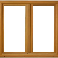 Houten Raam 2 Bladeren H175 X L90 Ribbenpaneel + Handgreep (ref 010220f9)
