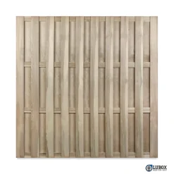 Houten Schutting - Multi - Grenen - Groen Geïmpregneerd - Recht - 180x180cm - FSC/PEFC