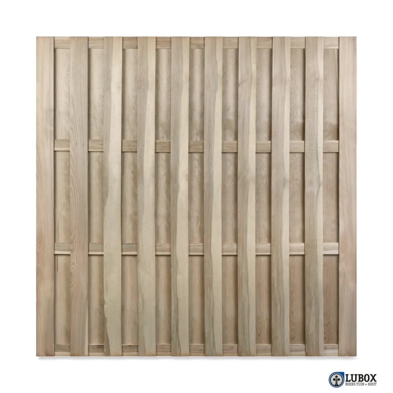 Houten Schutting - Multi - Grenen - Groen Geïmpregneerd - Recht - 180x180cm - FSC/PEFC
