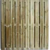 Overig Houten Schutting - Privacy - Grenen - Groen Geïmpregneerd - Recht - 180x180cm - FSC/PEFC