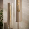 Hoyz Collection - Vloerlamp Tube - Beige - 30x30x175 Cm