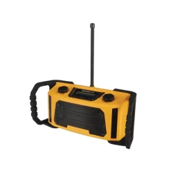 HQ-Power Hqws10001 Bouwradio 2 X 2.5 W Dab+ Fm Voor Werkplaatsgebruik