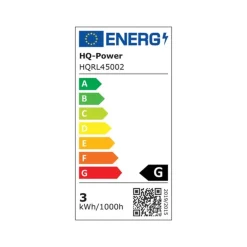 Hq-power LED Lichtslang 45 M, 36 LEDs Per Meter, Warm Wit 3060 K