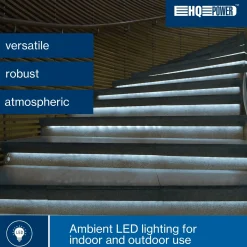 HQ-Power Led Lichtslang 45 M, 36 Leds Per Meter, Koel Wit 6500 K