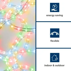 HQ-Power Hq Power Light Hqrl09011 Led Lichtslang 20 M Multicolour Met Controller