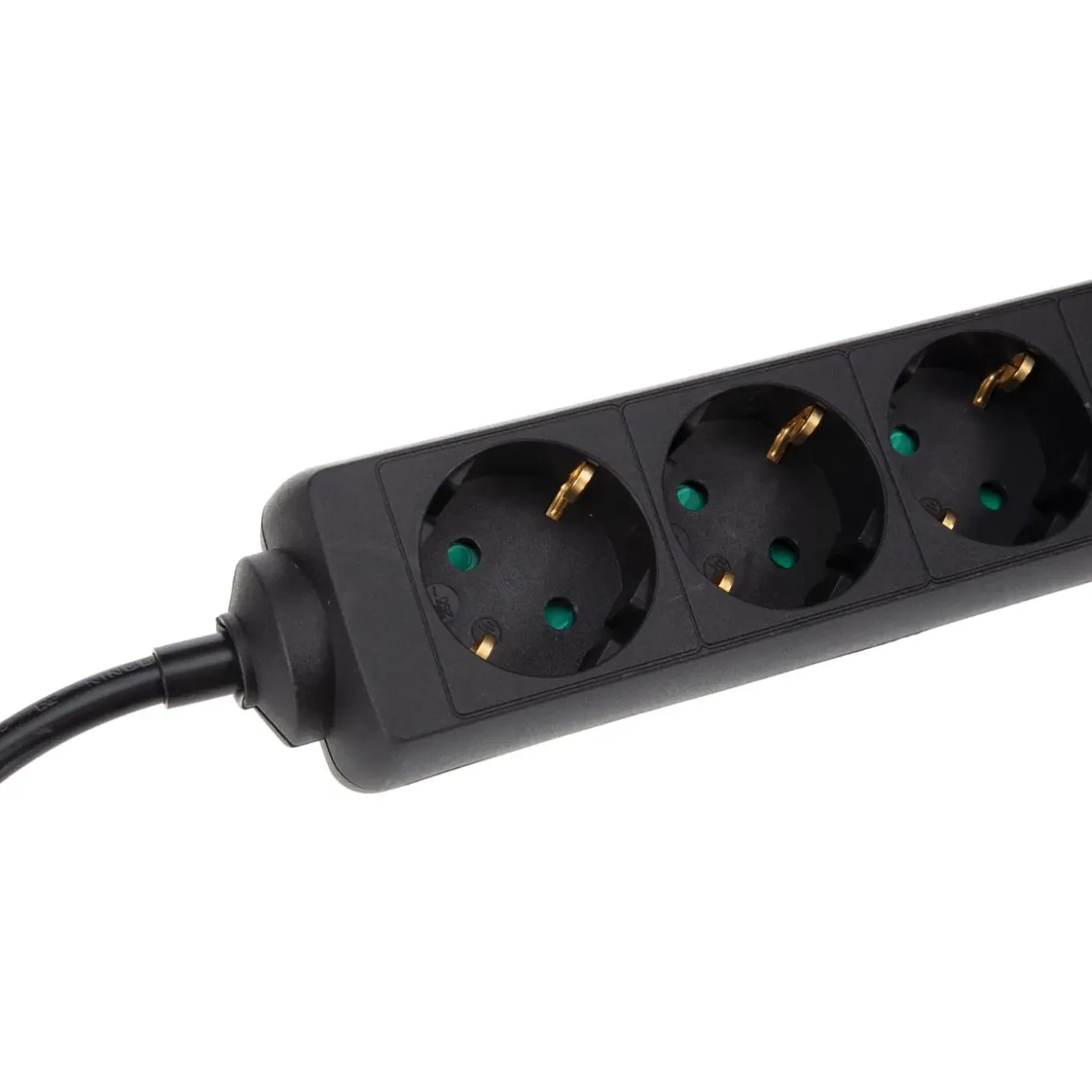 Hq-power Stekkerdoos, 4 Stopcontacten Met Randaarde (schuko, Type F), 3500 W