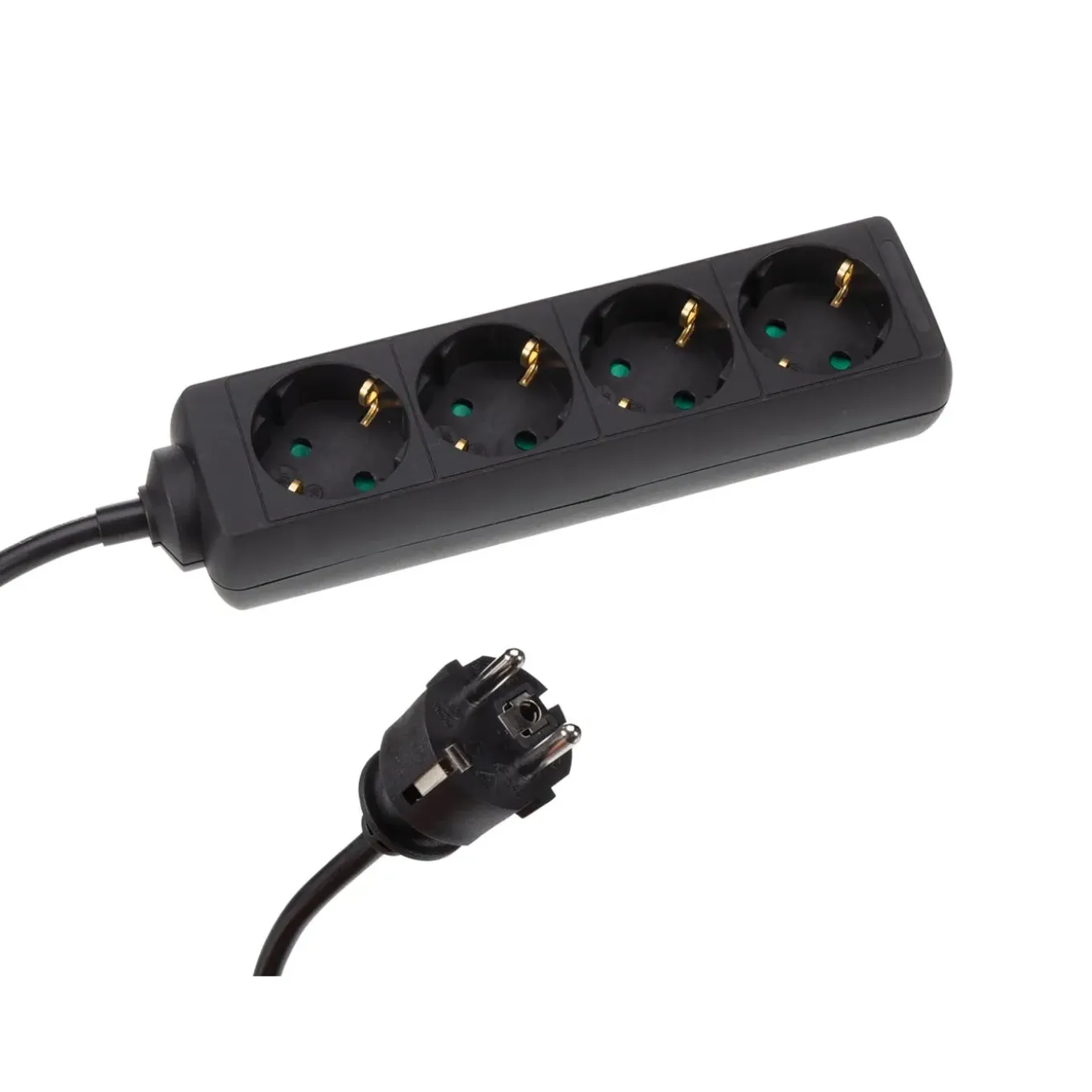 Hq-power Stekkerdoos, 4 Stopcontacten Met Randaarde (schuko, Type F), 3500 W