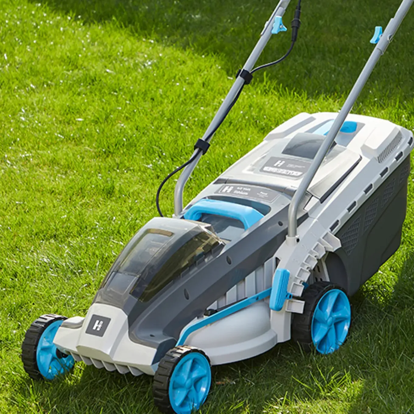 H-ster Accu Grasmaaier Ruud 40v - Snijbreedte 370mm - Met 40v 4ah Accu En Snellader