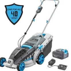 H-ster Accu Grasmaaier Ruud 40v - Snijbreedte 370mm - Met 40v 4ah Accu En Snellader