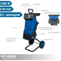 Hyundai Elektrische Hakselaar 2500 Watt