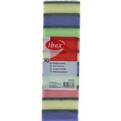 Overig Ibex schuurspons 9x6x3cm - 10 stuks