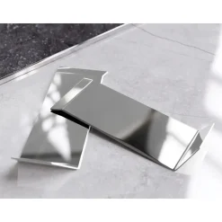 Ilcom Ceramica Ilcom Binnenhoek Fli Voor Plint F 80 Mm X 30 Mm X 30 Mm - Zilveren Spiegel