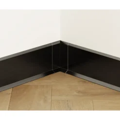 Ilcom Ceramica Ilcom Binnenhoek Fli Voor Plint F 80 Mm X 30 Mm X 30 Mm - Geborsteld Zwart