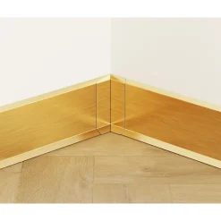 Ilcom Ceramica Ilcom Binnenhoek Fli Voor Plint F 80 Mm X 30 Mm X 30 Mm - Geborsteld Goud