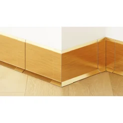 Ilcom Ceramica Ilcom Binnenhoek Fli Voor Plint F 80 Mm X 30 Mm X 30 Mm - Geborsteld Goud